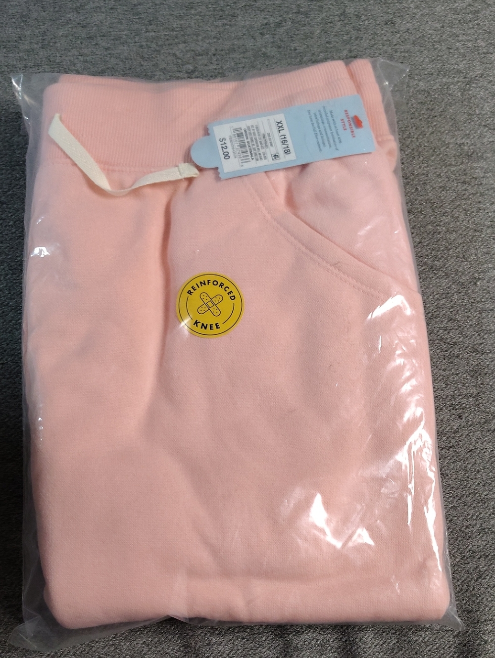 Cat & Jack  XXL Girls Light Pink Sweatpants